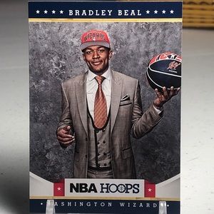 Bradley Beal nba hoops rookie card